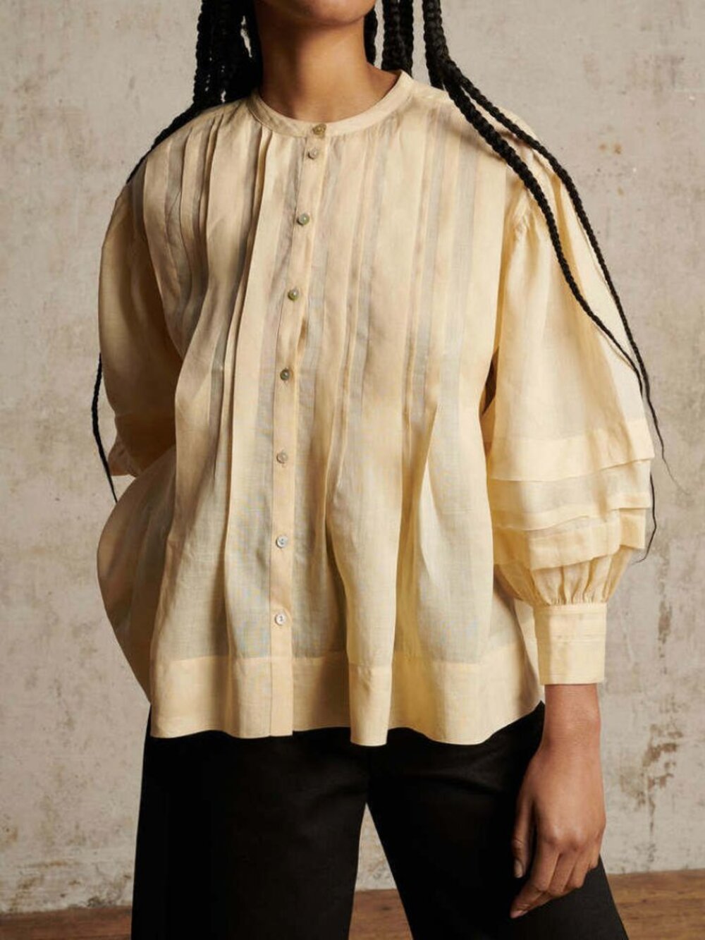 Soeur Tripoli Blouse in Ecru FR40/L (READ)